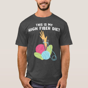 CAMISETA ESTA ES MI DIETA DE FIBRA HIHG