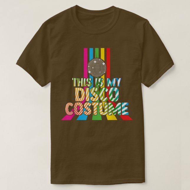 Camiseta Esta es mi disco disc 80's Disco Nightclub D (Diseño del anverso)