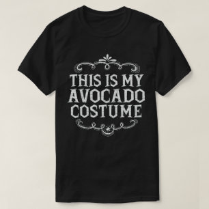 Camiseta Esta es mi disfraz de aguacate, divertida Hallowee