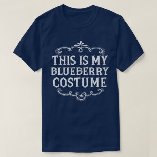 Camiseta Esta es mi disfraz de arándano melindroso Hallowee