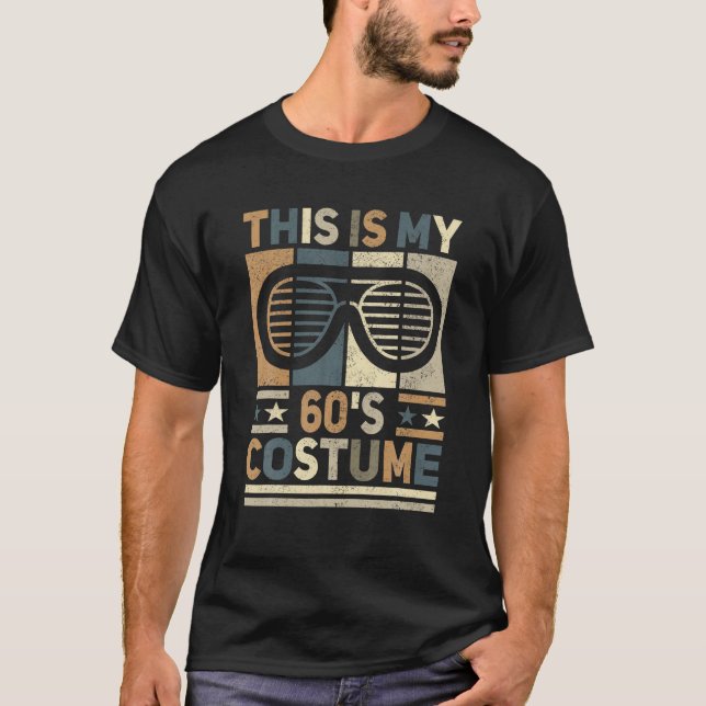Camiseta Esta Es Mi Disposición De 60 Estilos 60 masculinos (Anverso)