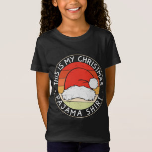 Camiseta Esta es mi familia de Navidades Pajama Merry Xmas