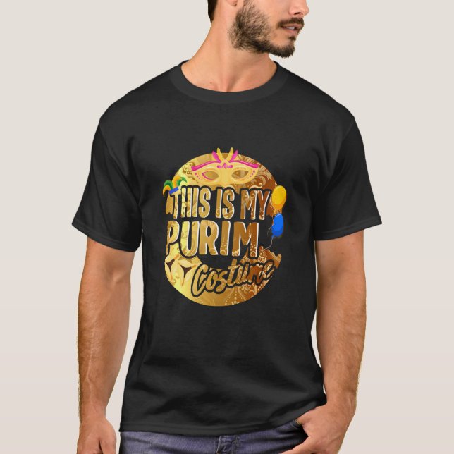 Camiseta Esta Es Mi Festividad Purim De Mucha Holi Judía (Anverso)