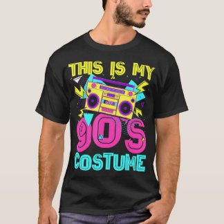Camiseta Esta es mi fiesta de los 90 de los disfraces de mú