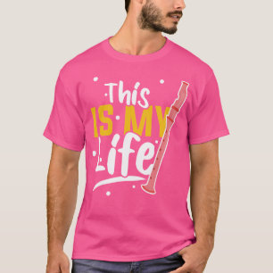 Camiseta Esta Es Mi Flauta De Vida