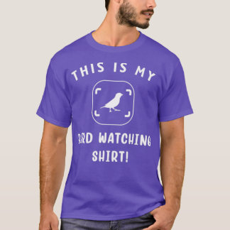 Camiseta Esta Es Mi Fotografía De Pájaro