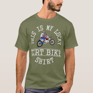 Camiseta Esta es mi graciosa moto de suciedad diciendo "Pun
