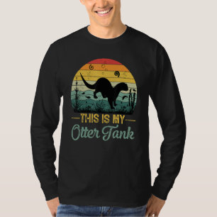 Camiseta Esta es mi granja de animales salvajes Otter Tank 