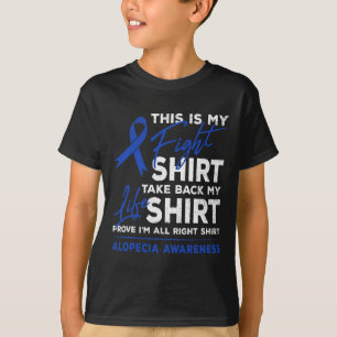 Camiseta Esta Es Mi Lucha Concienciación Sobre La Alopecia
