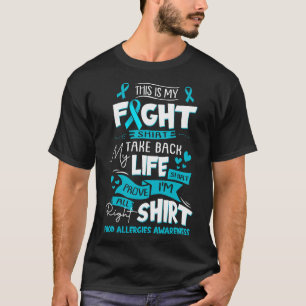 Camiseta Esta es mi lucha contra la alergia a los alimentos