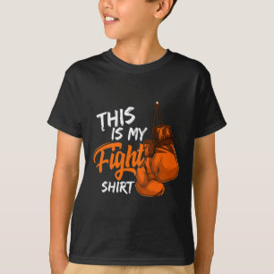 Camiseta Esta es mi lucha contra la leucemia, Guerrero Surv
