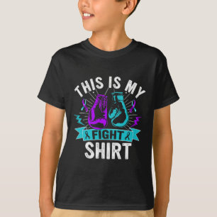 Camiseta Esta es mi lucha contra la prevención del suicidio