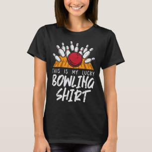 Camiseta Esta Es Mi Lucky Bowling Shirt Bowler