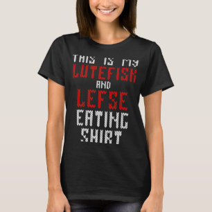 Camiseta Esta es mi Lutefisk y mi comida de lujo