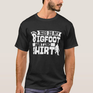 Camiseta Esta es mi más grande caza Sasquatch Bigfoot Yeti