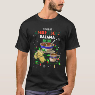 Camiseta Esta es mi Navidad Pajama Pozole Tamales Champur