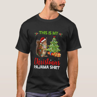 Camiseta Esta es mi Navidad Pajama Shirrel Santa