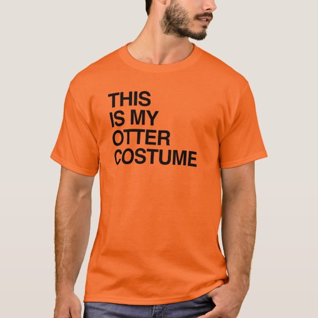 Camiseta ÉSTA ES MI NUTRIA HALLOWEEN COSTUME.png (Anverso)