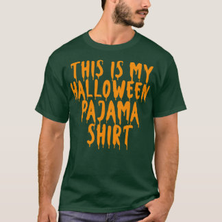 Camiseta Esta es mi pareja de Halloween Camisas Pajama