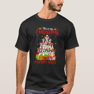 Camiseta Esta Es Mi Pijama De Navidad  Gato Cornish Rex  Na