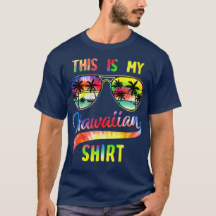 Camiseta Esta es mi piña hawaiana de playa