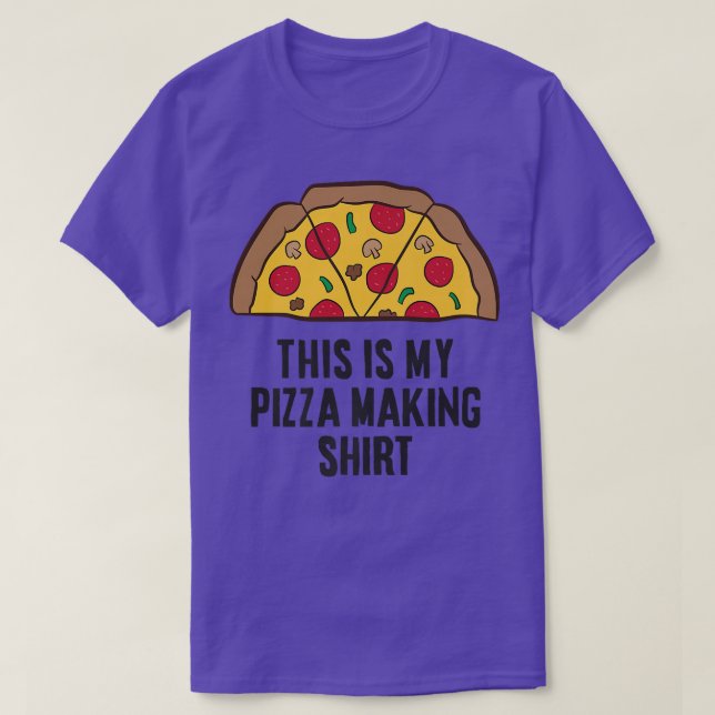 Camiseta Esta Es Mi Pizza (Diseño del anverso)