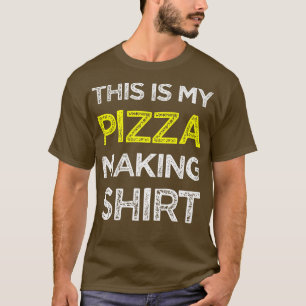 Camiseta Esta Es Mi Pizza Haciendo Pizza Shirza Maker Premi