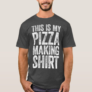 Camiseta Esta es mi pizza haciendo que la comida sea más ri