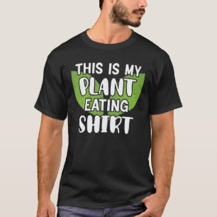 Camiseta Esta Es Mi Planta Comer Graciosamente Veggie Veget