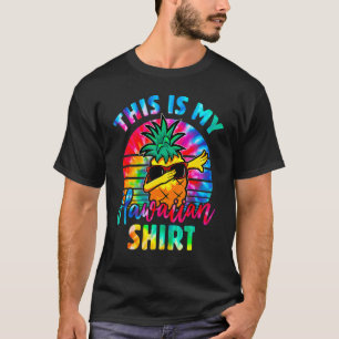 Camiseta Esta Es Mi Playa De Aloha De Pineapple Dabbing En 