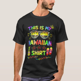 Camiseta Esta Es Mi Playa Hawaii De Camisas Luau Aloha Hawa