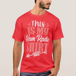 Camiseta Esta es mi radio Ham