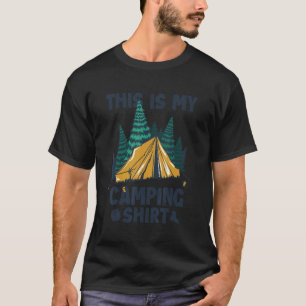 Camiseta Esta Es Mi Ropa De Camping Glamour Camping Campin