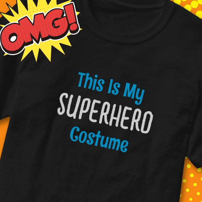 Camiseta Esta es mi superheroína disfraz Halloween (Subido por el creador)