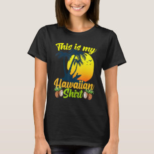 Camiseta Esta Es Mi Vacación De Playa De Hawái Aloha Hawaii