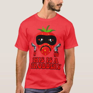 Camiseta Esta Es Una Fresa Graciosa.