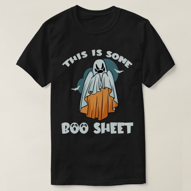 Camiseta Esta es una hoja de bogs Historias aterradoras Gho (Diseño del anverso)