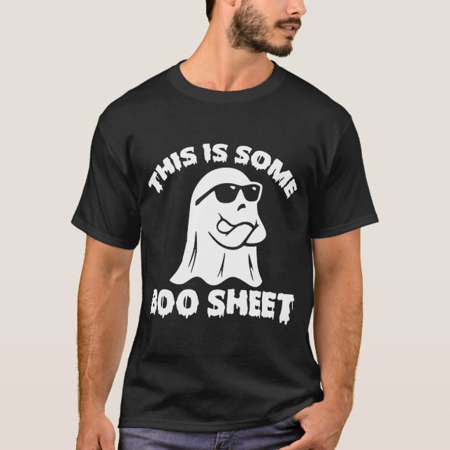 Camiseta Esta es una hoja de boo (Anverso)