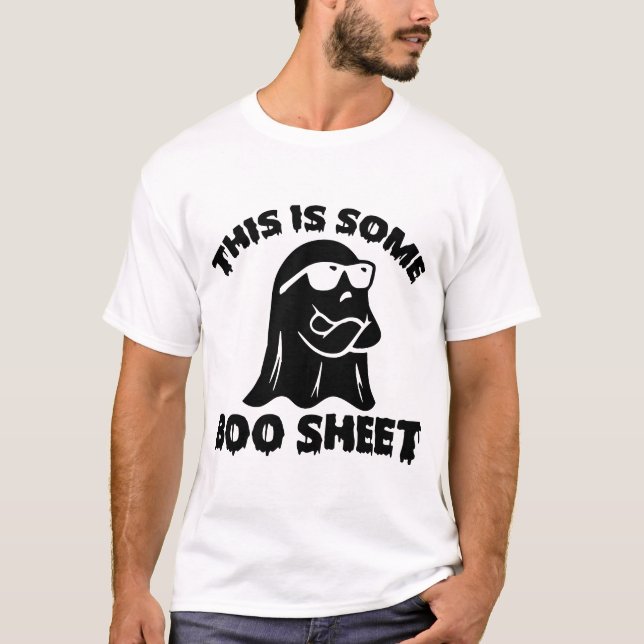 Camiseta Esta es una hoja de boo (Anverso)