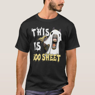 Camiseta Esta Es Una Hoja De Boo, Caballos Fantasma, Caball