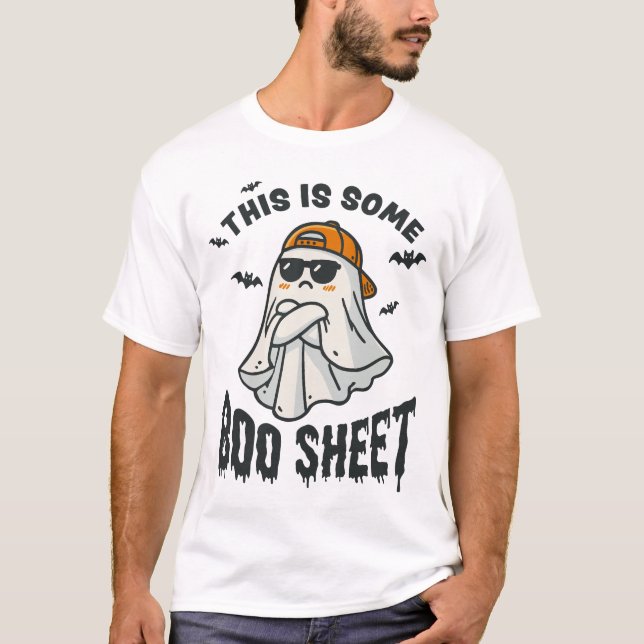 Camiseta Esta es una hoja de boo de Chiste divertida de Hal (Anverso)