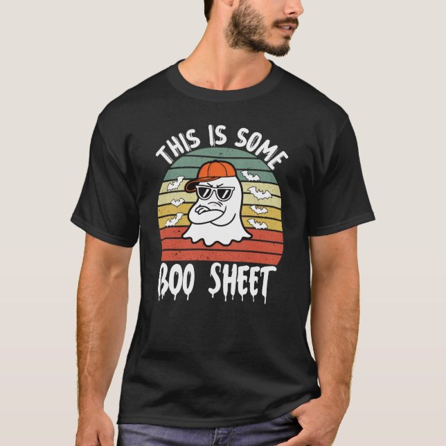 Camiseta Esta es una hoja de boo de Halloween (Anverso)