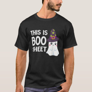 Camiseta Esta es una hoja de boo divertida para el fantasma