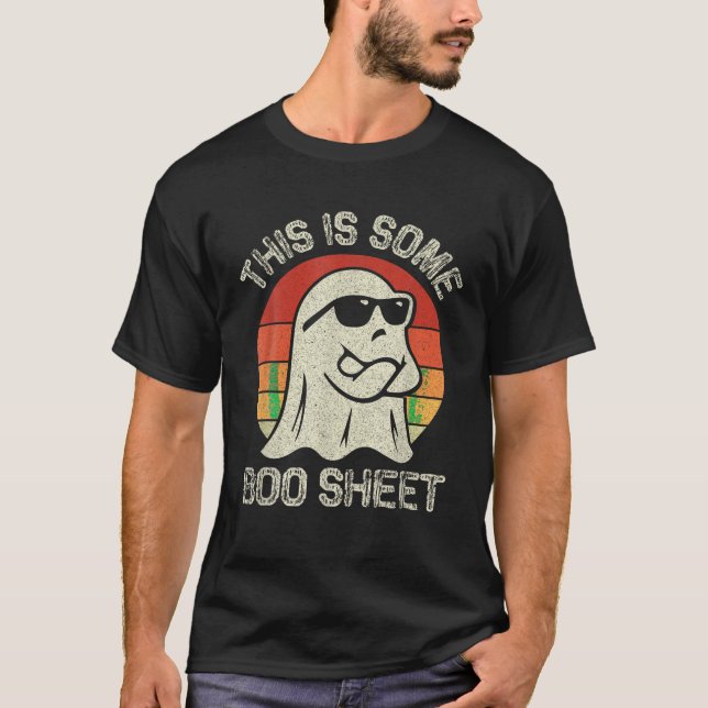 Camiseta Esta Es Una Hoja De Boo Fantasma Halloween (Anverso)