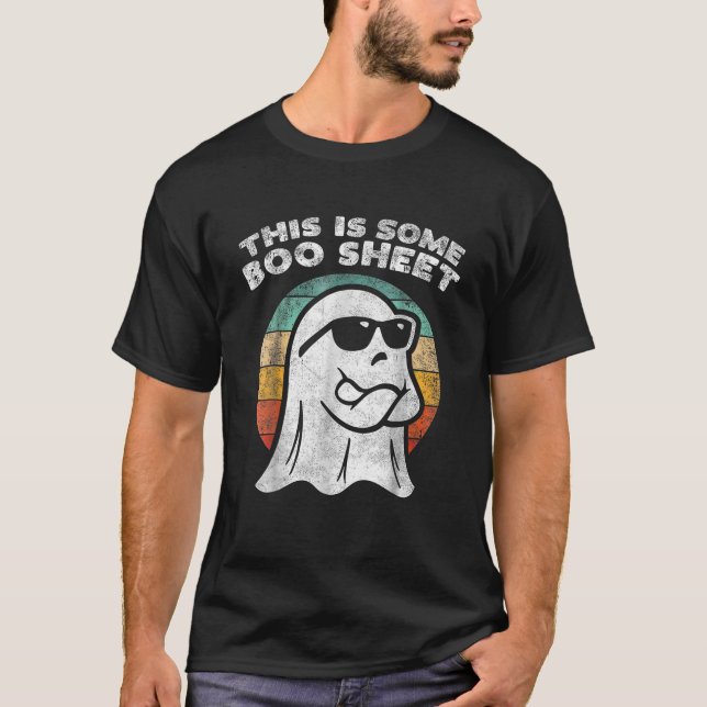Camiseta Esta Es Una Hoja De Boo Fantasma Halloween (Anverso)