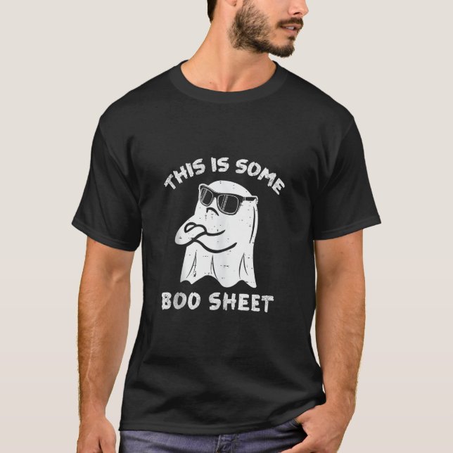 Camiseta Esta Es Una Hoja De Boo Fantasma Retro Funny Ha (Anverso)