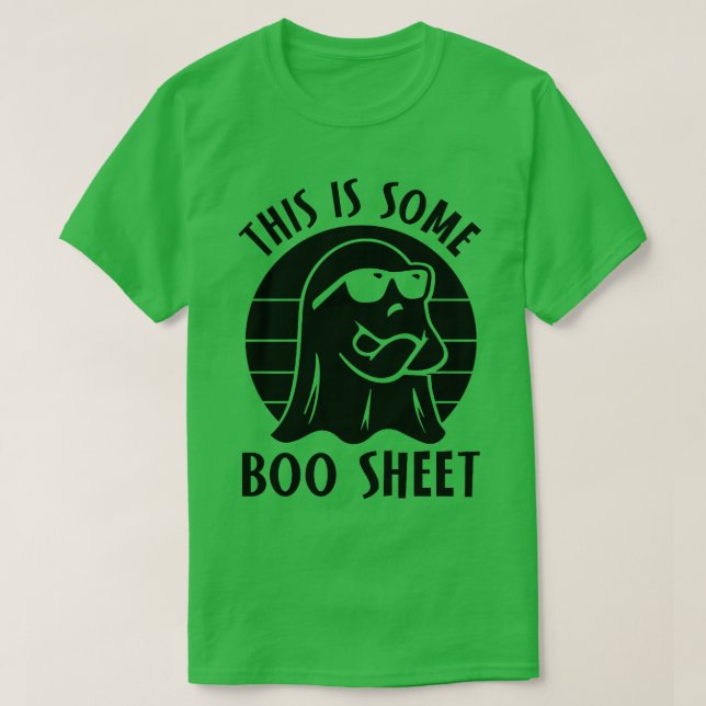 Camiseta Esta Es Una Hoja De Bote De Guay Famoso Halloween (Diseño del anverso)