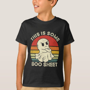 Camiseta Esta Es Una Hoja De Bote Fun Ghost Retro Halloween