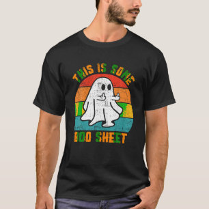 Camiseta Esta Es Una Hoja De Bote Ghost Middle Finger Funny