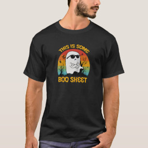 Camiseta Esta Es Una Hoja De Bote Retro Cuidada Gafas De So